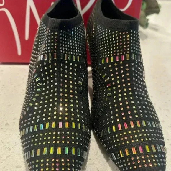 Victory Crystal Embellished‎ Sock Bootie (Women) Impo - Picture 7 of 8